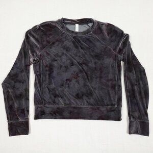 lululemon Warm Down Crew Velour Sweatshirt Women's 4
